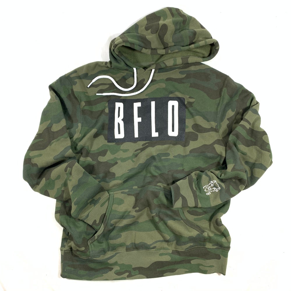 BFLO Camo Hoodie – Everything Buffalo