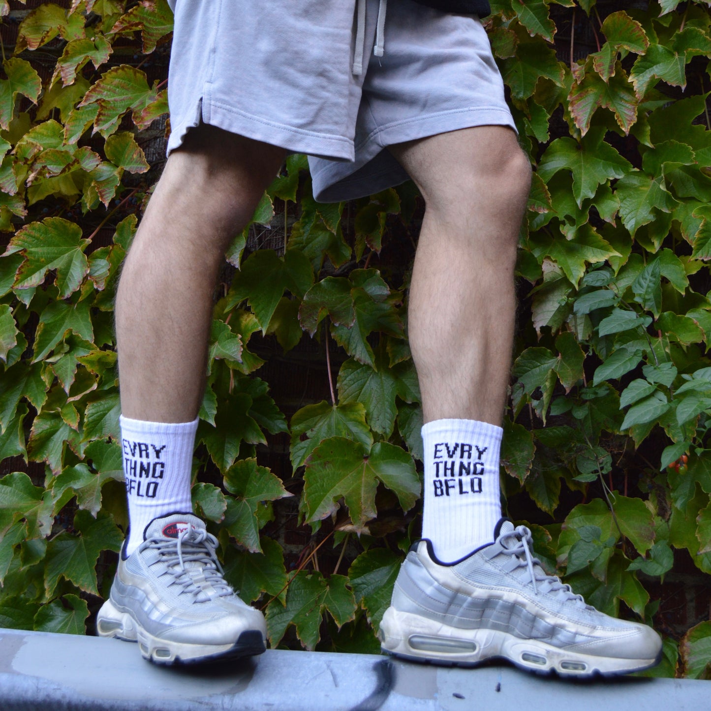 Block Logo Crew Socks