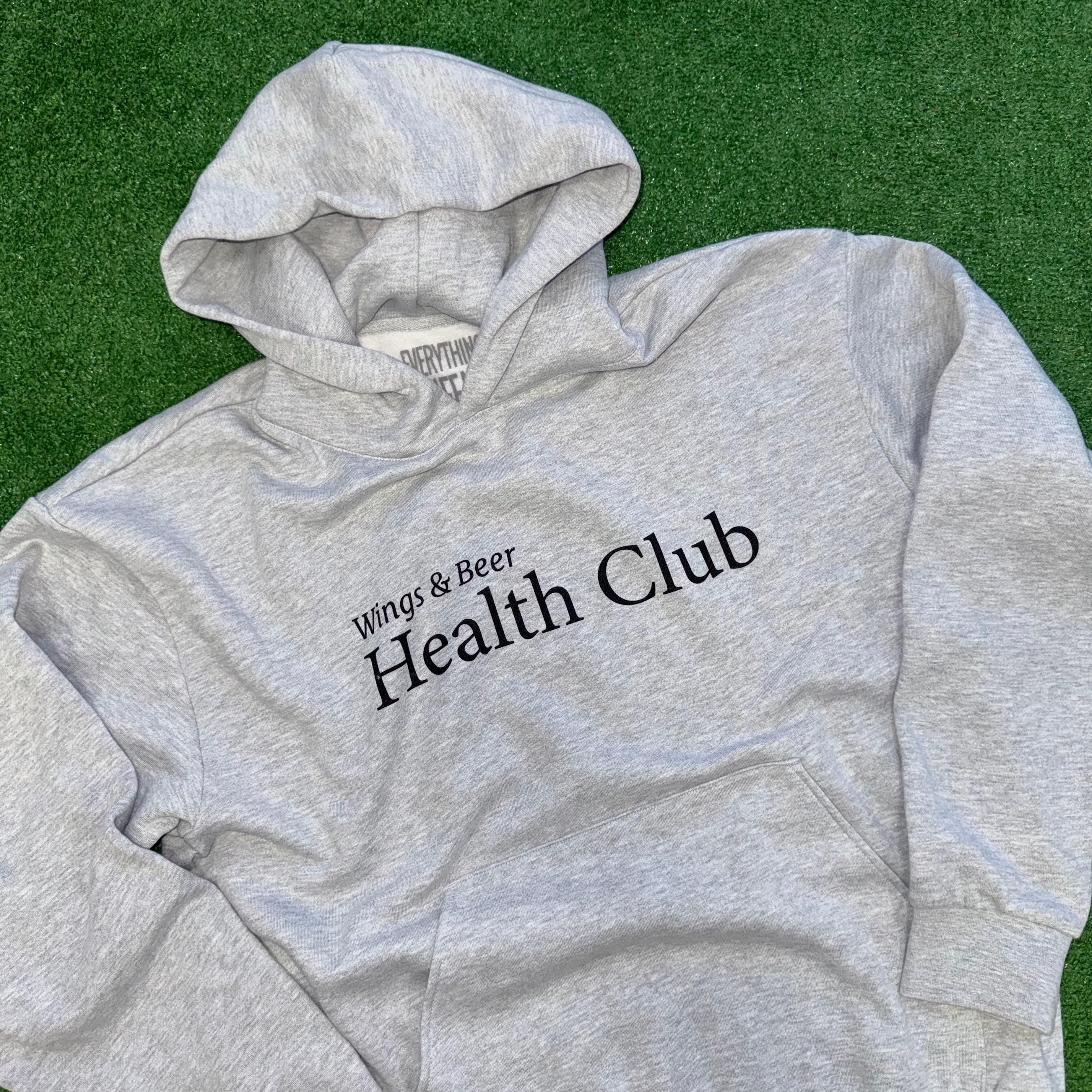 new york health club hoodie