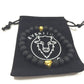 Genuine Black Onyx Beaded Buffalo Head Bracelet